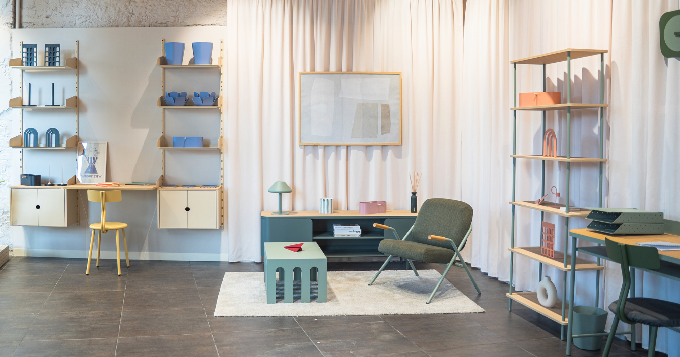 mobili moderni colorati