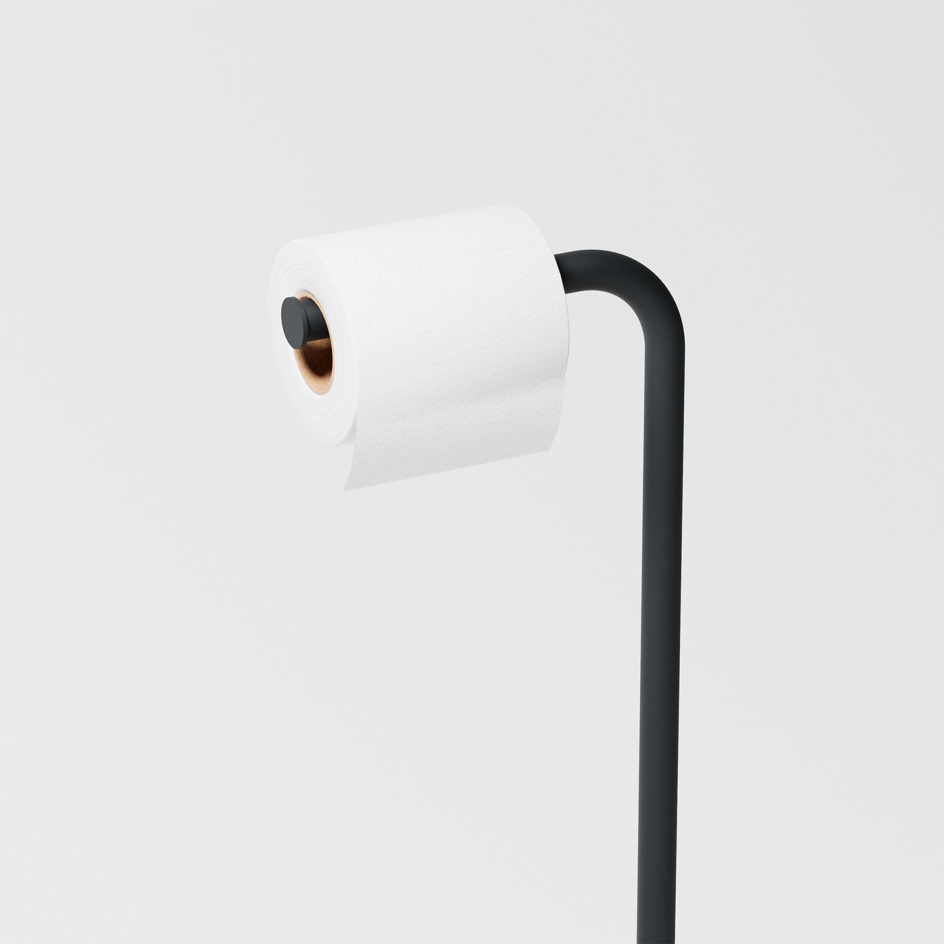 Versilia - Standing toilet roll holder and toilet brush holder