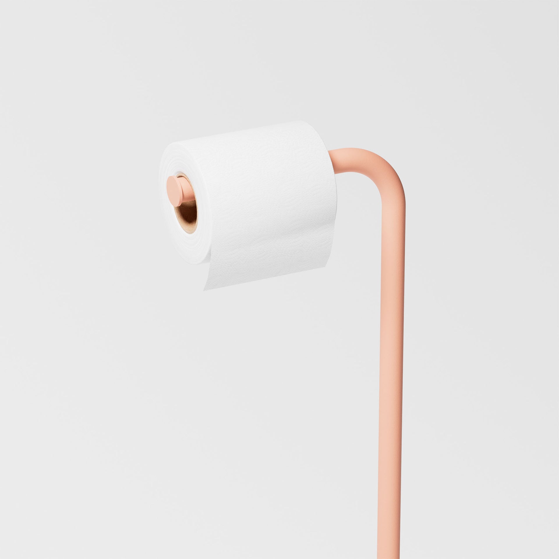Versilia - Standing toilet roll holder and toilet brush holder