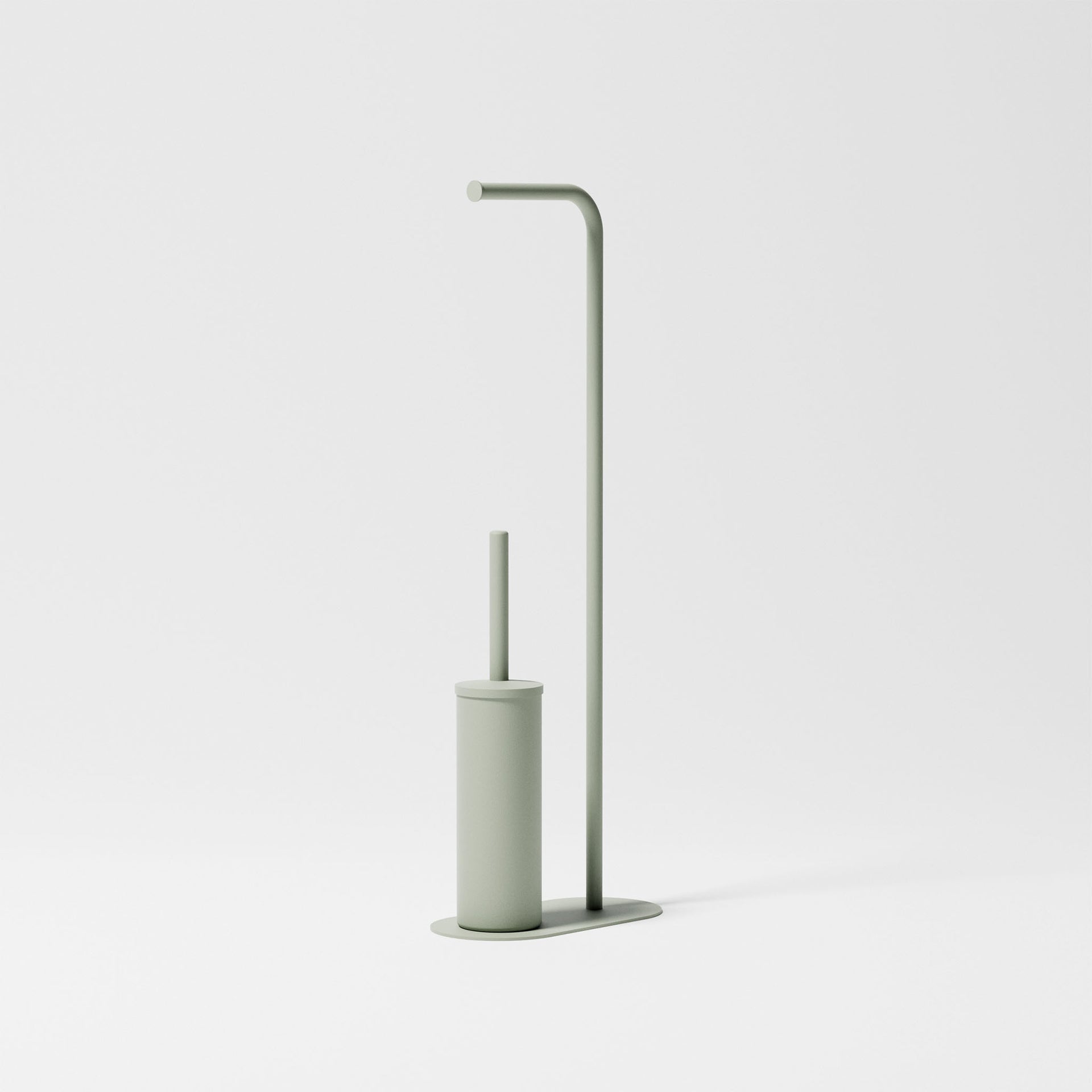 Versilia - Piantana porta rotolo e porta scopino