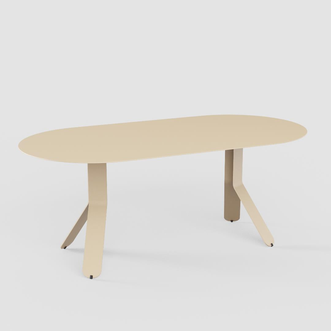 Yole - Tavolino ovale basso - outdoor | HI00810