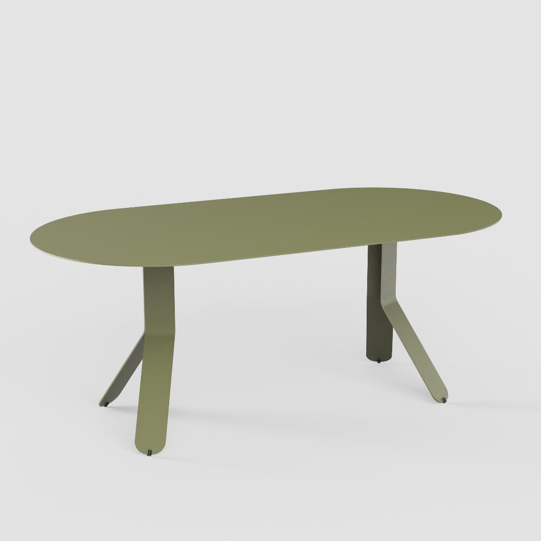 Yole - Tavolino ovale basso - outdoor | HI00811