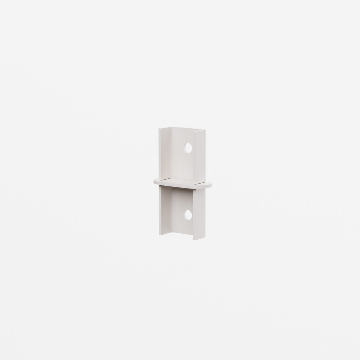 Linnea - Accessorio Raccordo Montanti cremagliera - Bianco Conchiglia - scaffali e mobiletti | HI01349