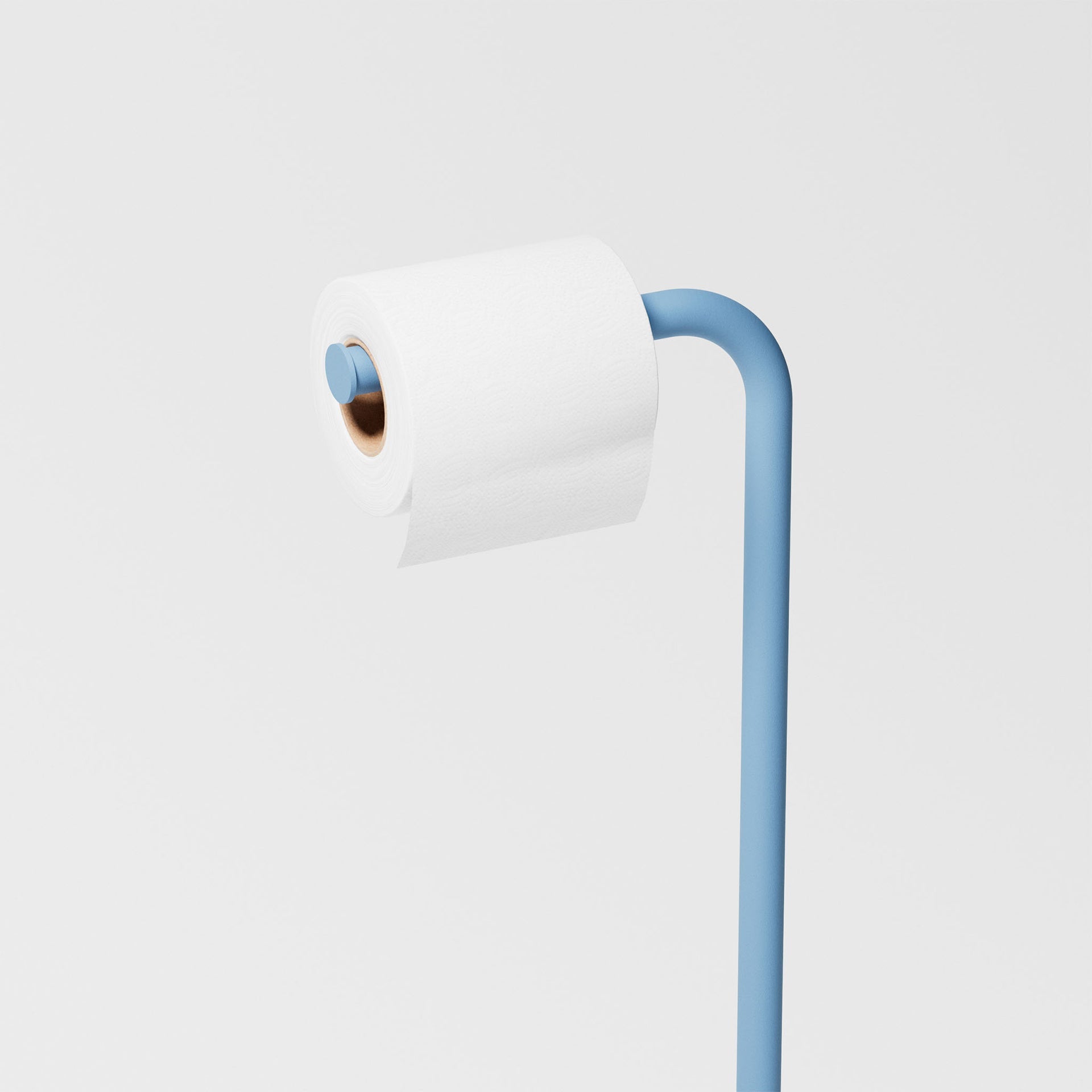 Versilia - Standing toilet roll holder and toilet brush holder